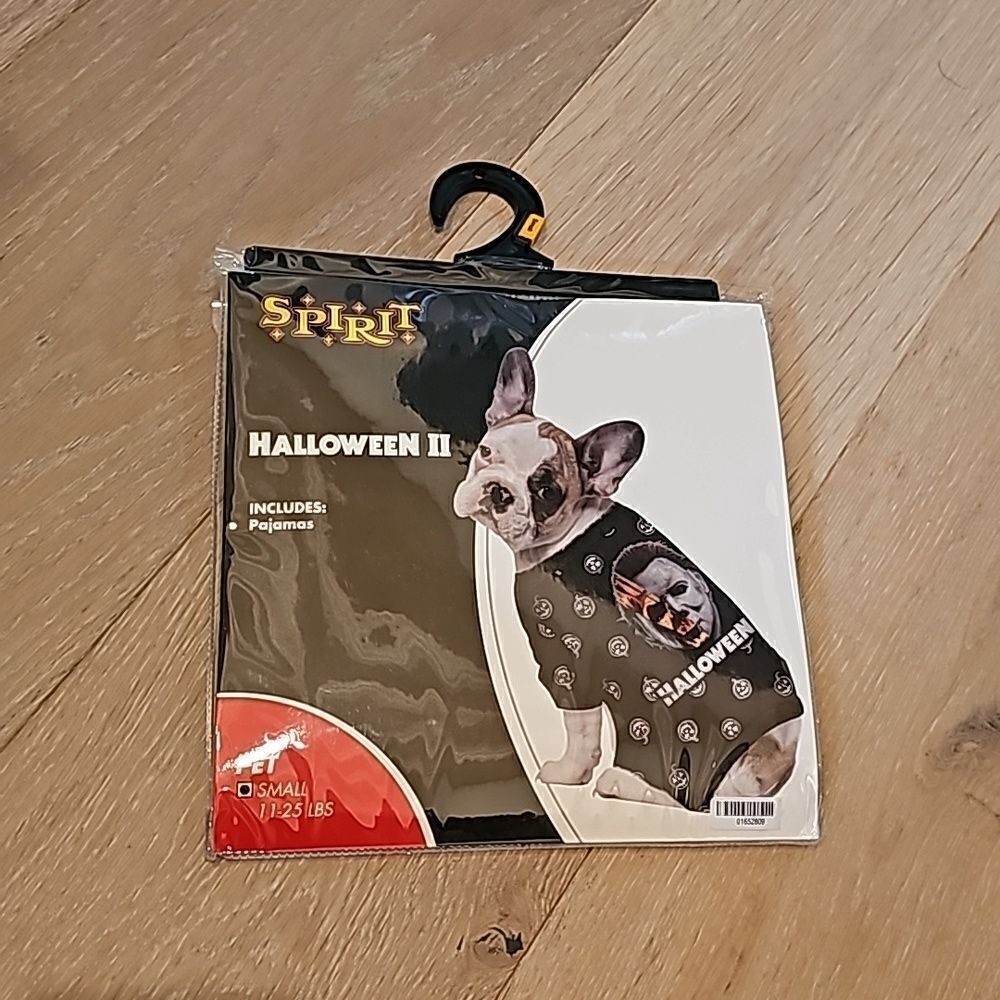 Mike Myers Halloween II dog sweater shirt size S 11-25 pounds NWT